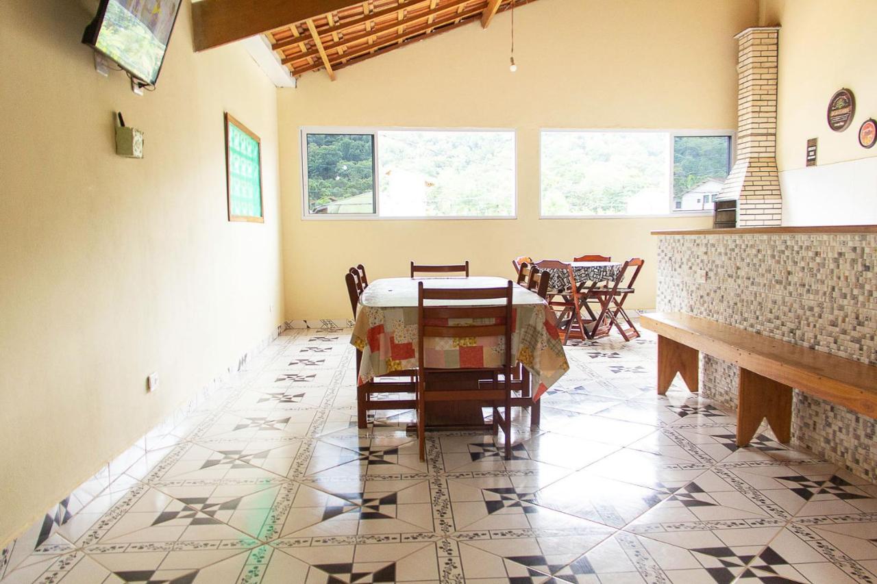 Incrivel Casa Com Churrasqueira Em Ubatuba, Sp Exterior photo